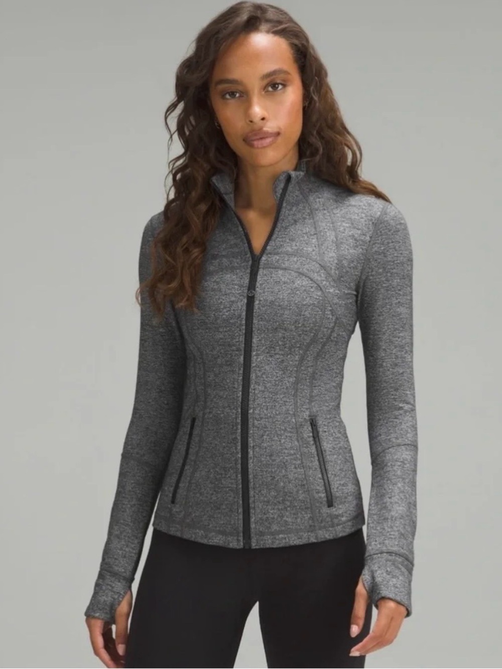 lululemon athletica Heathered Gray Define jacket